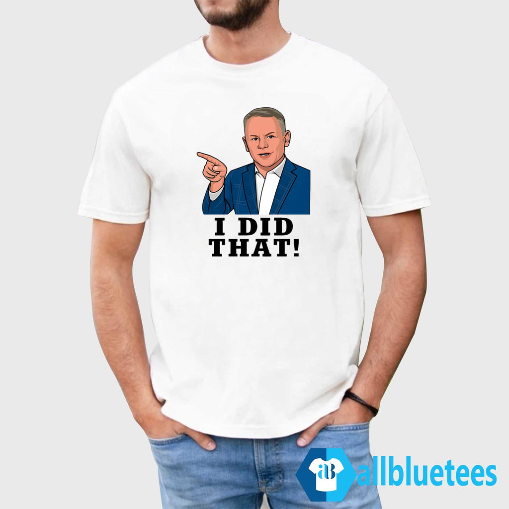 Cubs Jed Hoyer I Did That Shirt