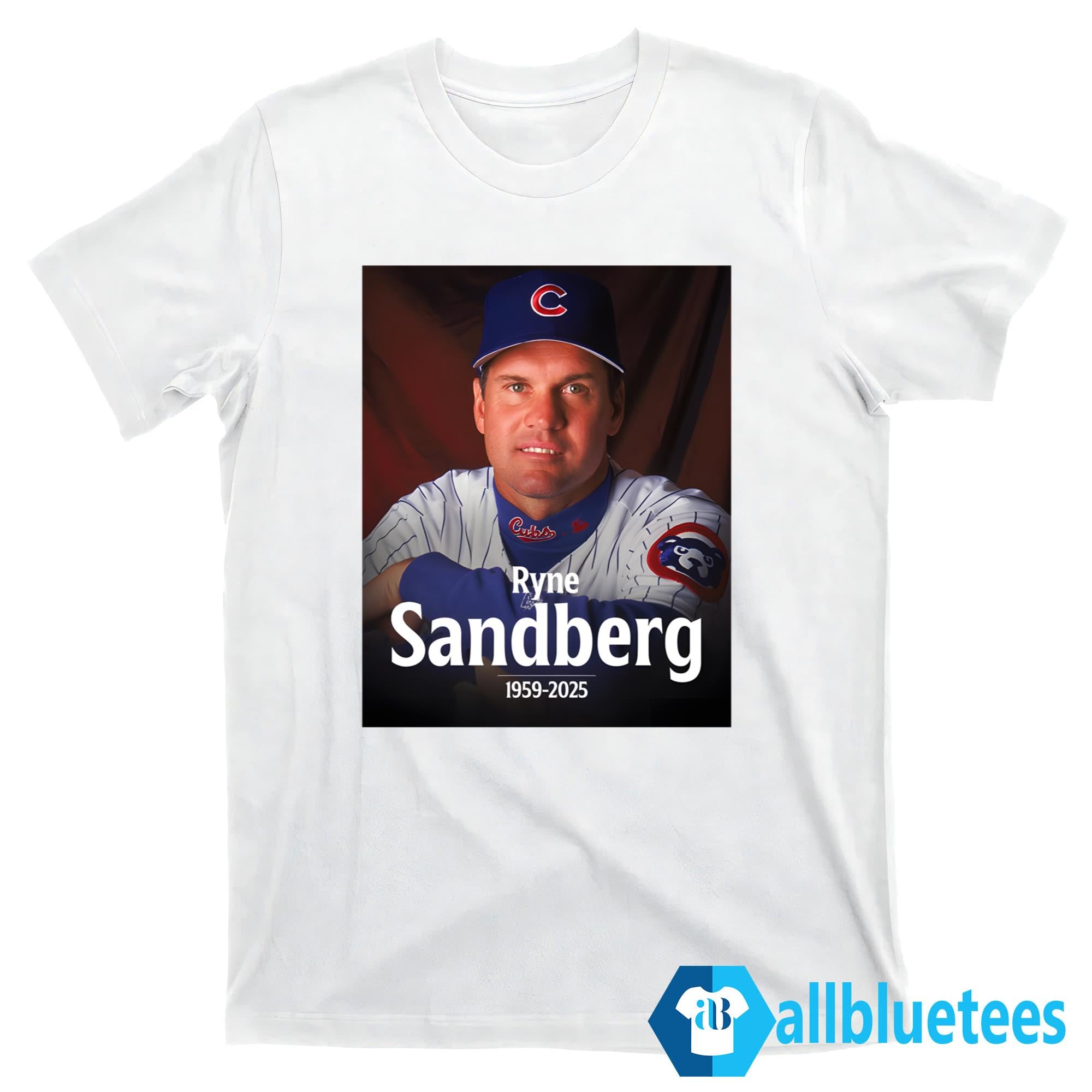 Cubs Ryne Sandberg 1959–2025 Shirt