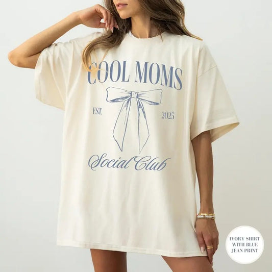 Custom Mom Tshirt Comfort Colors, Mama Shirt, New Mom Gift, Coquette Mom Shirt, Wife Gift, Pregnancy Announcement, Trendy Mom T-Shirt