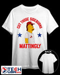 Cut the Donnie Sideburns Mattingly Philadelphia Phillies shirt
