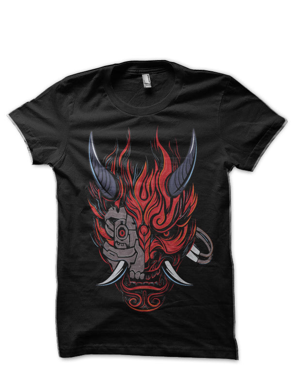 Cyber Punk samurai Black T-Shirt Hoodie, Sweatshirt | CoreVibeTees.com