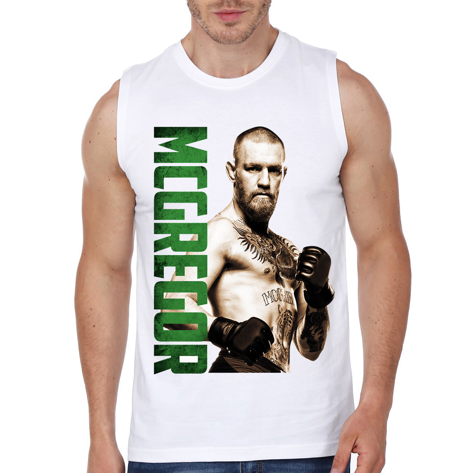 UFC Mcgregor White Vest T-Shirts, Hoodie, Sweatshirt | CoreVibeTees.com