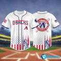 D-Backs God Bless America Independence Day Jersey 2025