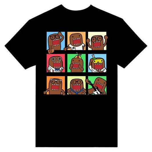 D0m0 T-Shirt Adult Anime Animation T-shirt, Cotton For Men Women, Unisex Fitted Tops T-Shirt