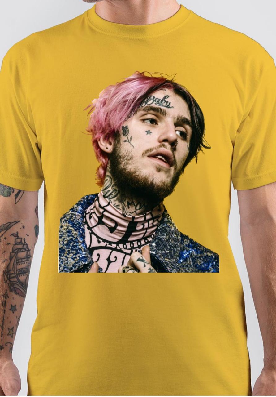 Lil Peep Yellow T-Shirt Hoodie, Sweatshirt | CoreVibeTees.com