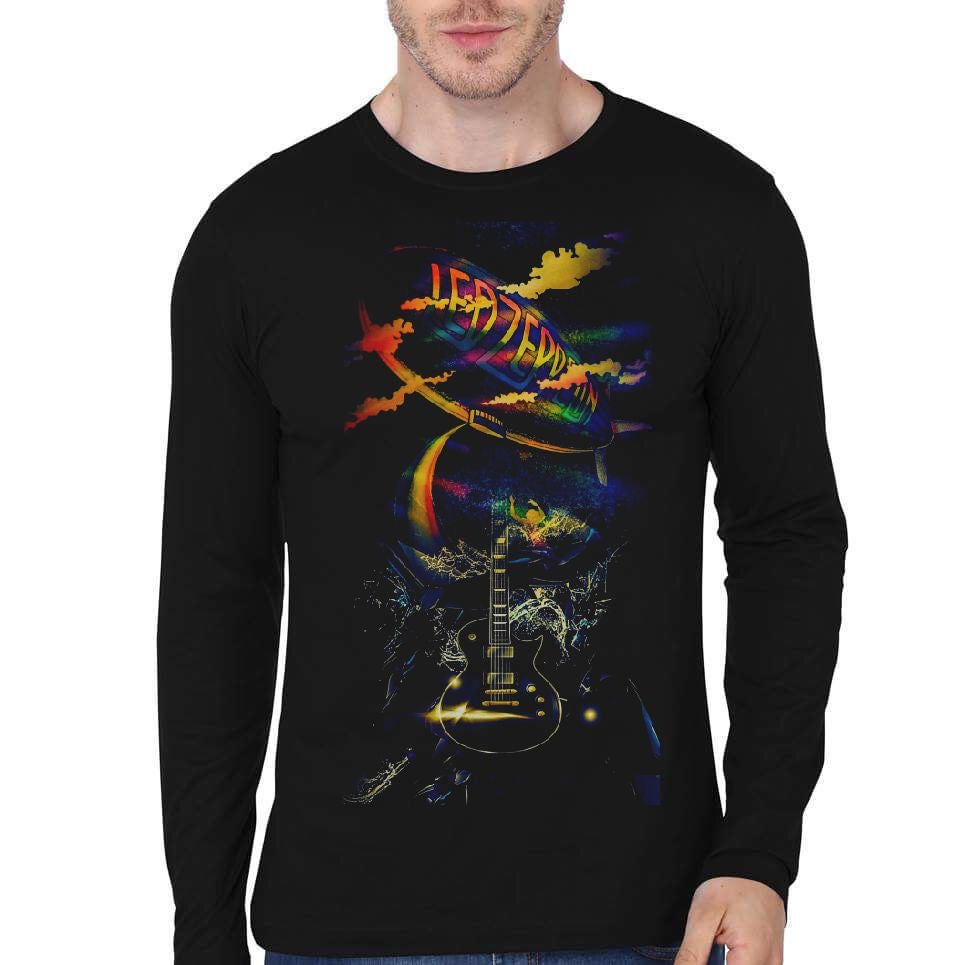 Led Zeppelin Full Sleeve T-Shirt Style001 Hoodie, Sweatshirt | CoreVibeTees.com