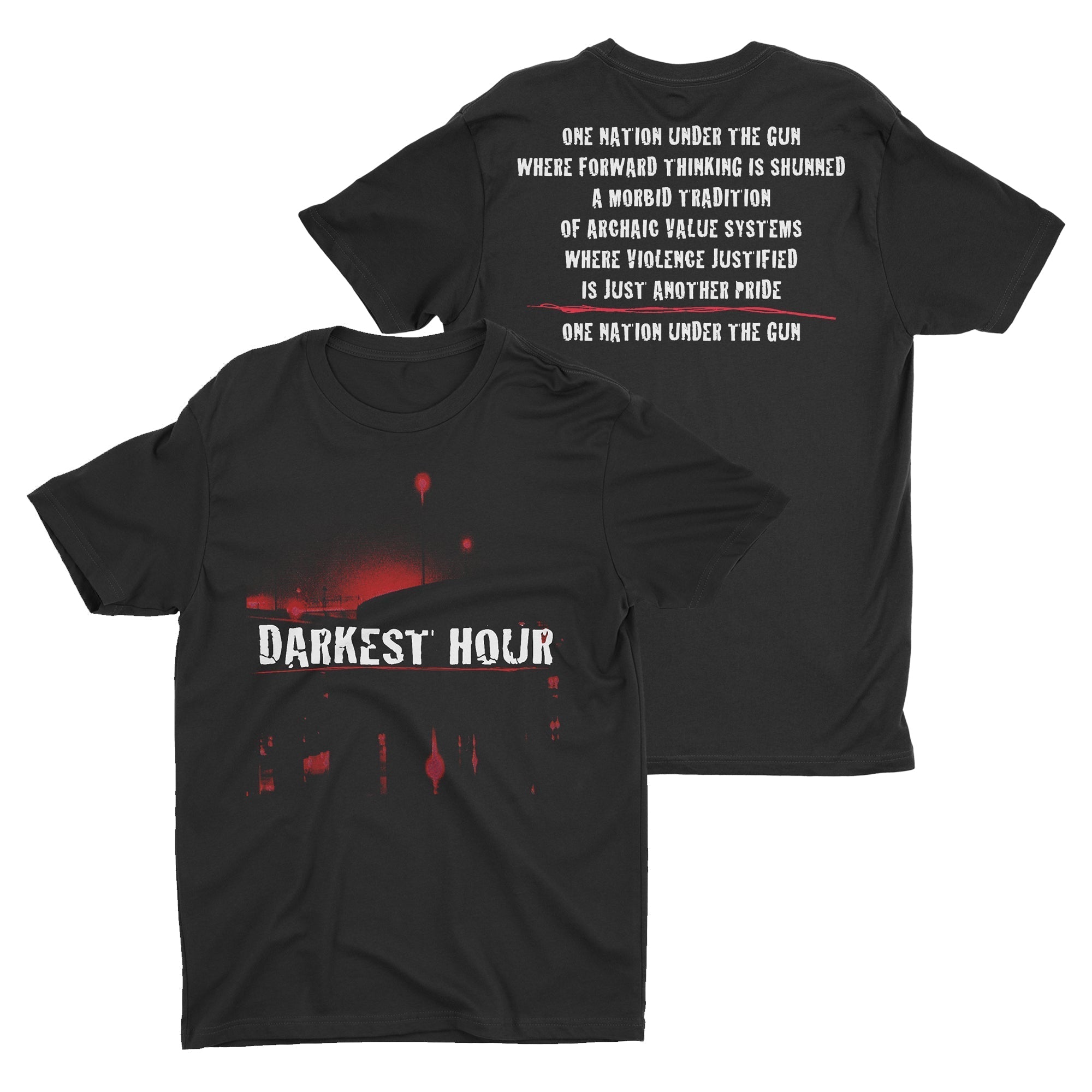Darkest Hour - Hidden Hands Of A Sadist Nation t-shirt Hoodie, Sweatshirt | CoreVibeTees.com (Image 1)