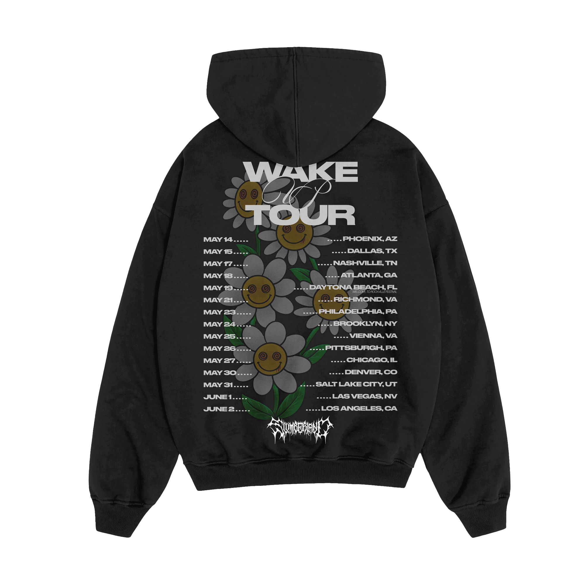 Slumberland - Daisy Tour Hoodie T-Shirts, Sweatshirt | CoreVibeTees.com (Image 2)