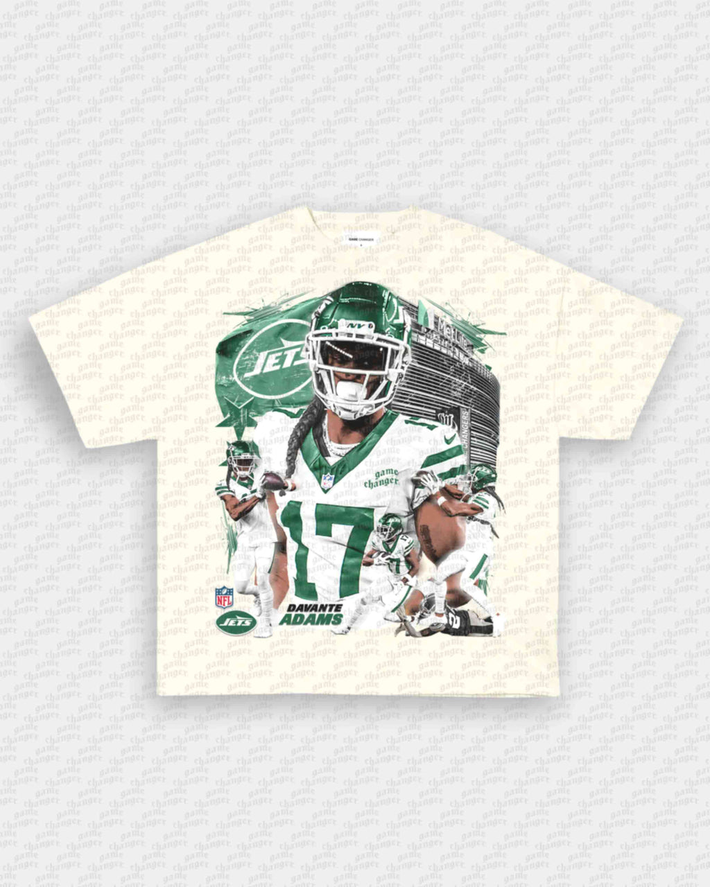 DAVANTE ADAMS - JETS TEE Hoodie, Sweatshirt | CoreVibeTees.com (Image 3)