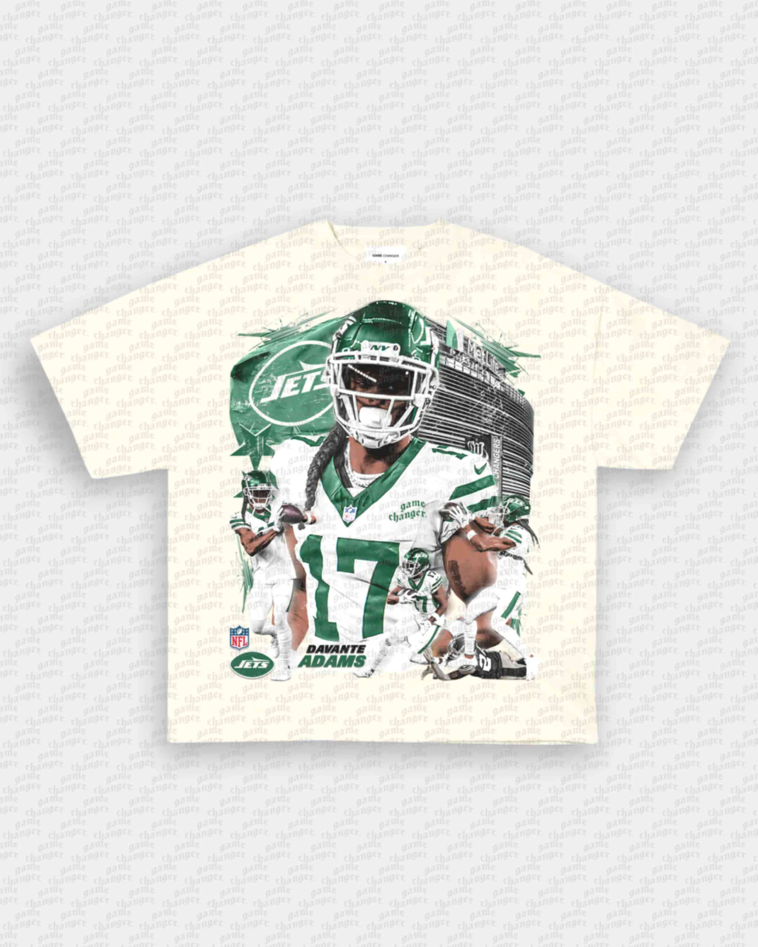 DAVANTE ADAMS - JETS TEE Hoodie, Sweatshirt | CoreVibeTees.com (Image 3)