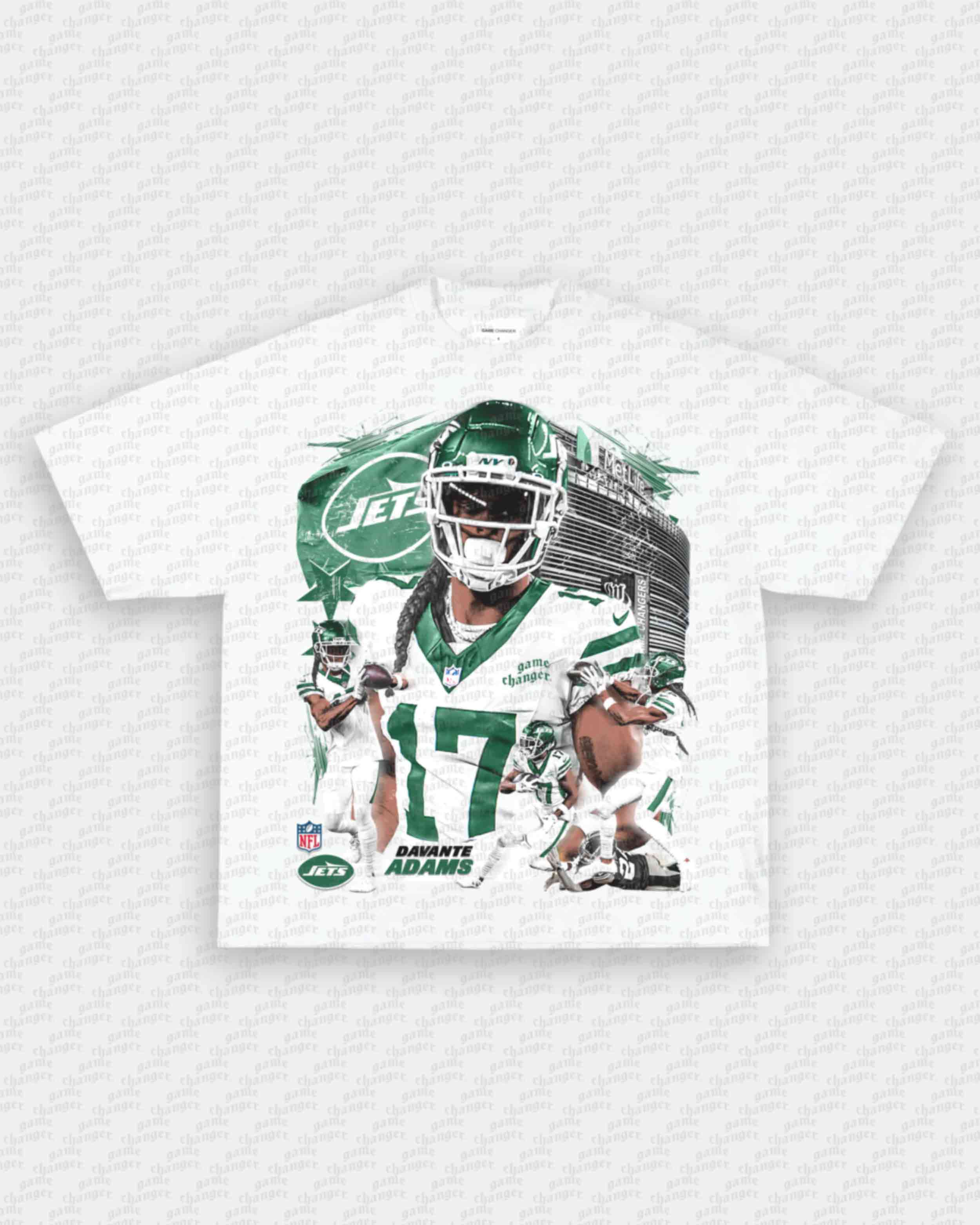 DAVANTE ADAMS - JETS TEE Hoodie, Sweatshirt | CoreVibeTees.com (Image 2)