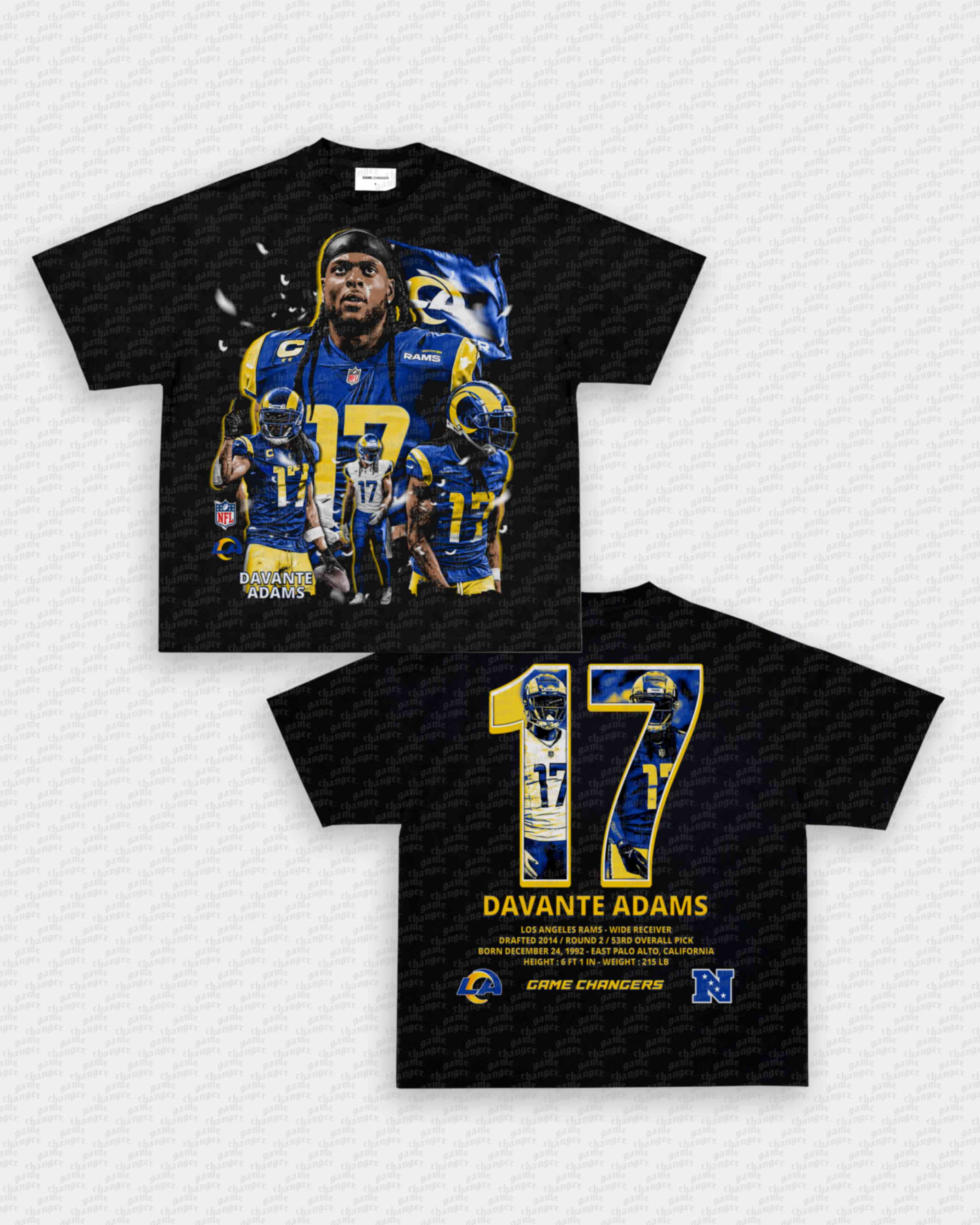 DAVANTE ADAMS - RAMS TEE - [DS] Hoodie, Sweatshirt | CoreVibeTees.com (Image 5)