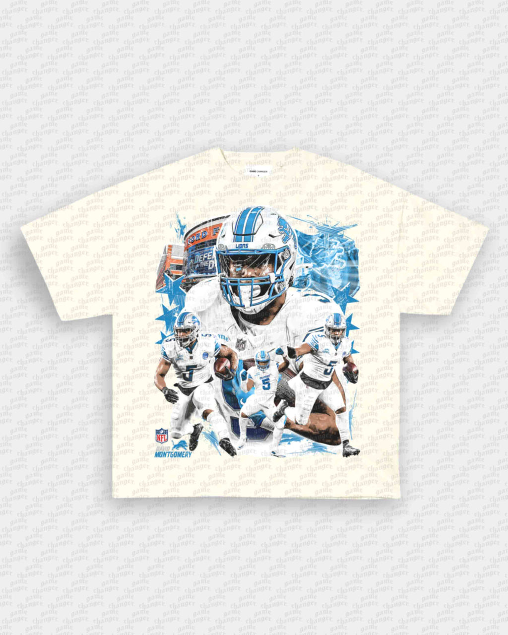 DAVID MONTGOMERY TEE Hoodie, Sweatshirt | CoreVibeTees.com (Image 4)