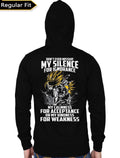 Dont Ever Mistake My Silence For Ignorance DBZ Black Hoodie T-Shirts, Sweatshirt | CoreVibeTees.com