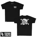 Born 2 Ride - Youth Premium Tee Hoodie, Sweatshirt | CoreVibeTees.com (Image 1)