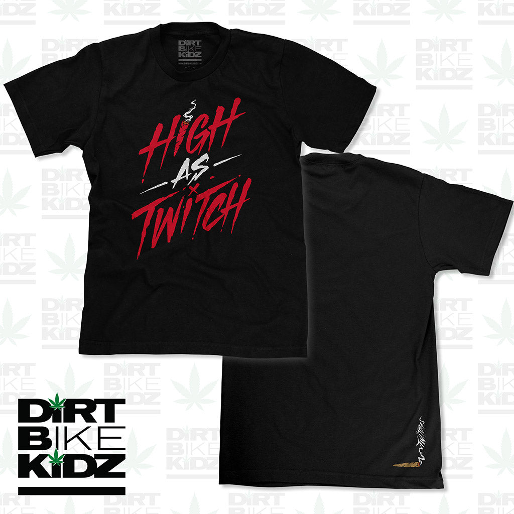 High As Twitch - Tee Hoodie, Sweatshirt | CoreVibeTees.com (Image 1)