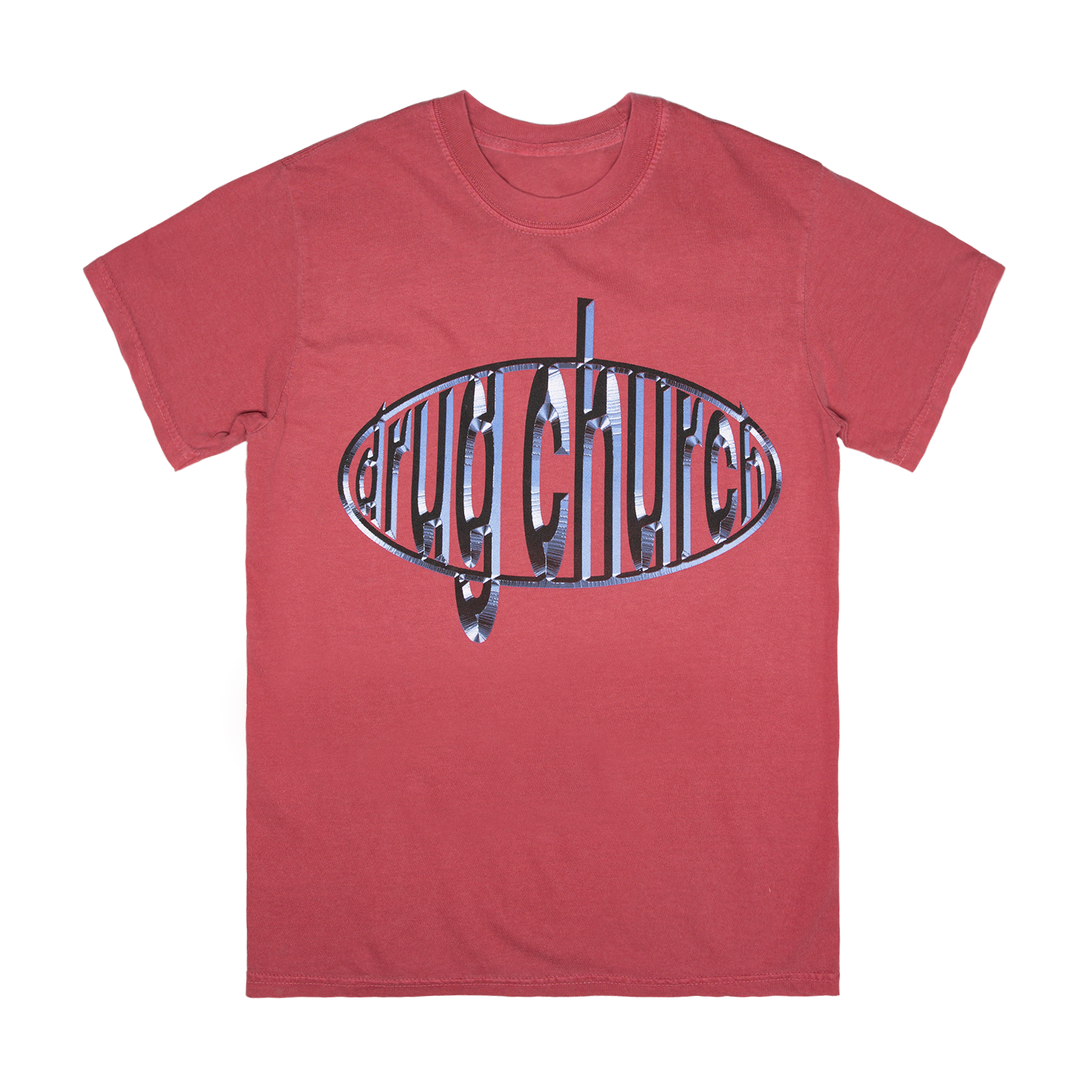 Drug Church - Chrome Logo Tee Hoodie, Sweatshirt | CoreVibeTees.com (Image 1)