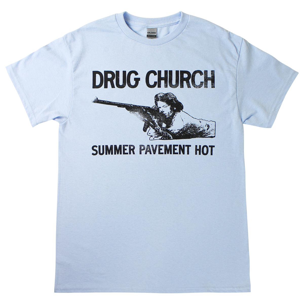 Drug Church - RIFLE TEE Hoodie, Sweatshirt | CoreVibeTees.com (Image 1)