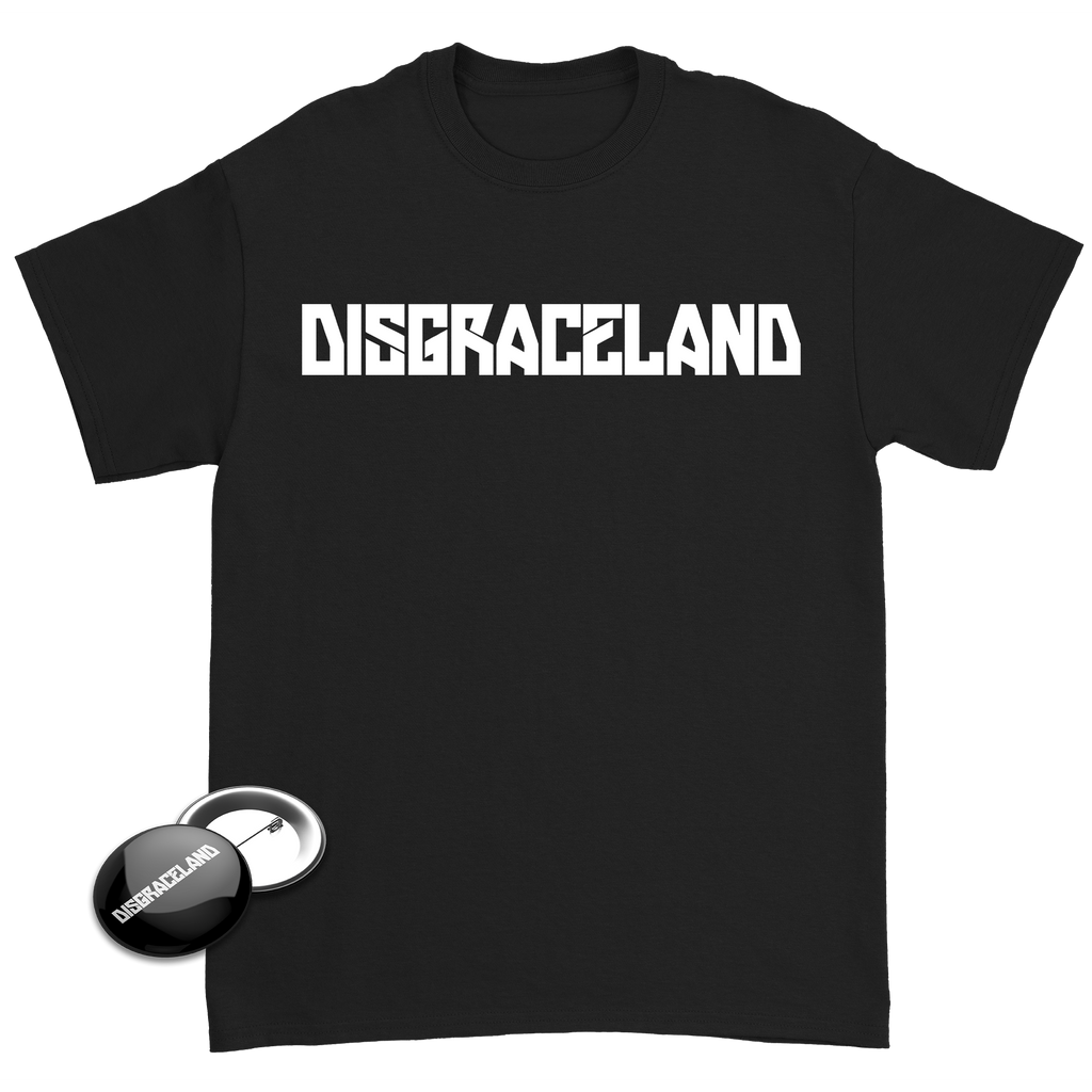 Disgraceland Logo T-Shirt + Button Hoodie, Sweatshirt | CoreVibeTees.com (Image 1)