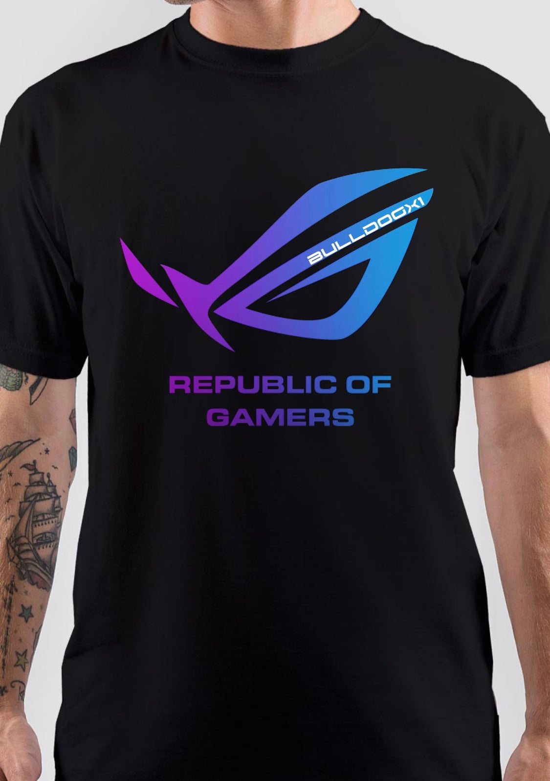 Republic Of Gamers T-Shirt Style001 Hoodie, Sweatshirt | CoreVibeTees.com