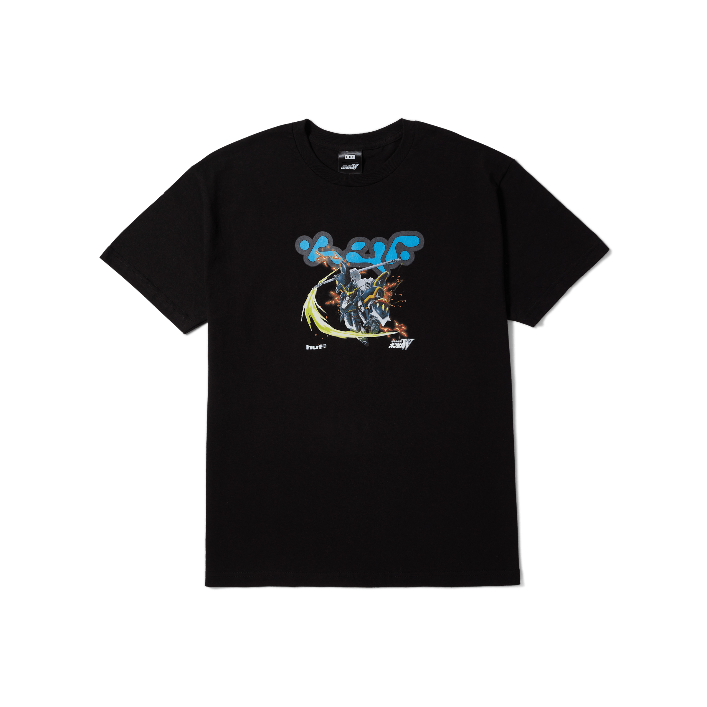 HUF x Gundam Deathscythe T-Shirt Hoodie, Sweatshirt | CoreVibeTees.com (Image 1)