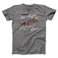 The Night The Reindeer Died Funny Movie Men/Unisex T-Shirt Hoodie, Sweatshirt | CoreVibeTees.com (Image 1)