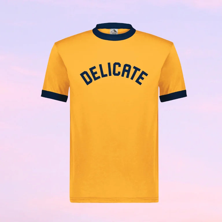 Yellow Delicate Tee Hoodie, Sweatshirt | CoreVibeTees.com (Image 4)
