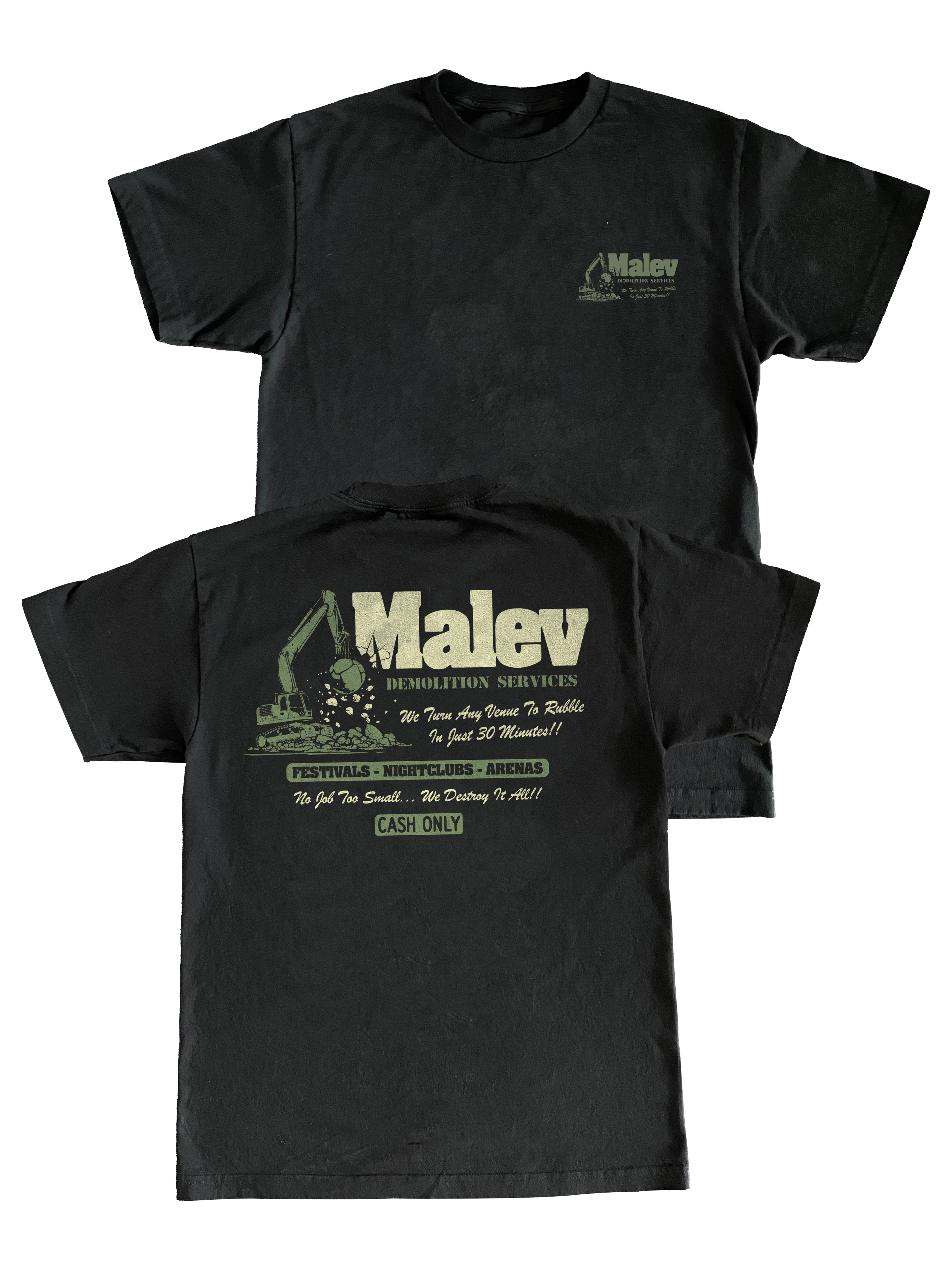 Malevolence - Demolition Services T-Shirt Hoodie, Sweatshirt | CoreVibeTees.com (Image 1)