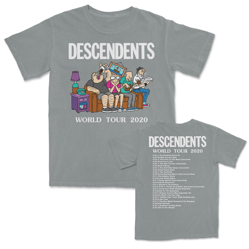World Tour 2020 Tshirt (Granite) Hoodie, Sweatshirt | CoreVibeTees.com