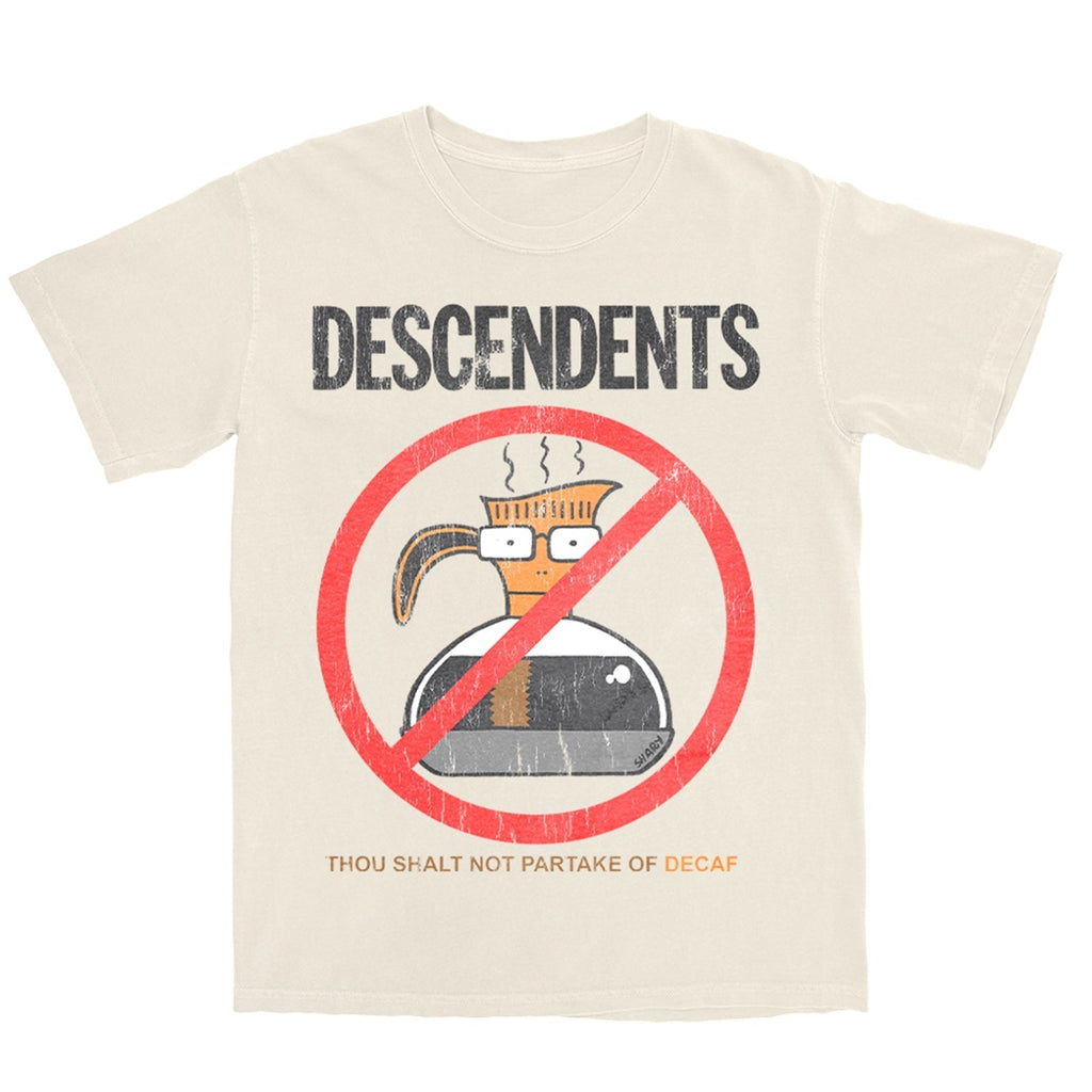 Decaf Tee (Ivory) Hoodie, Sweatshirt | CoreVibeTees.com (Image 1)