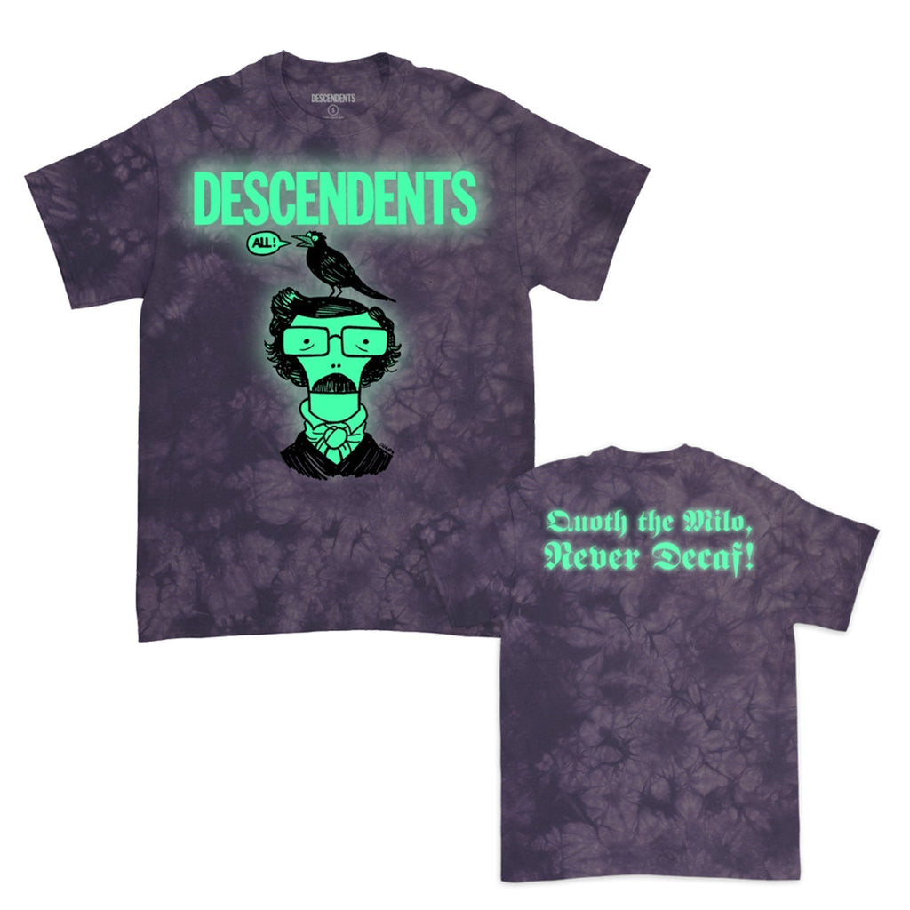 Quoth the Milo Glow in the Dark Crystal Dye Tee (Purple) Hoodie, Sweatshirt | CoreVibeTees.com (Image 1)