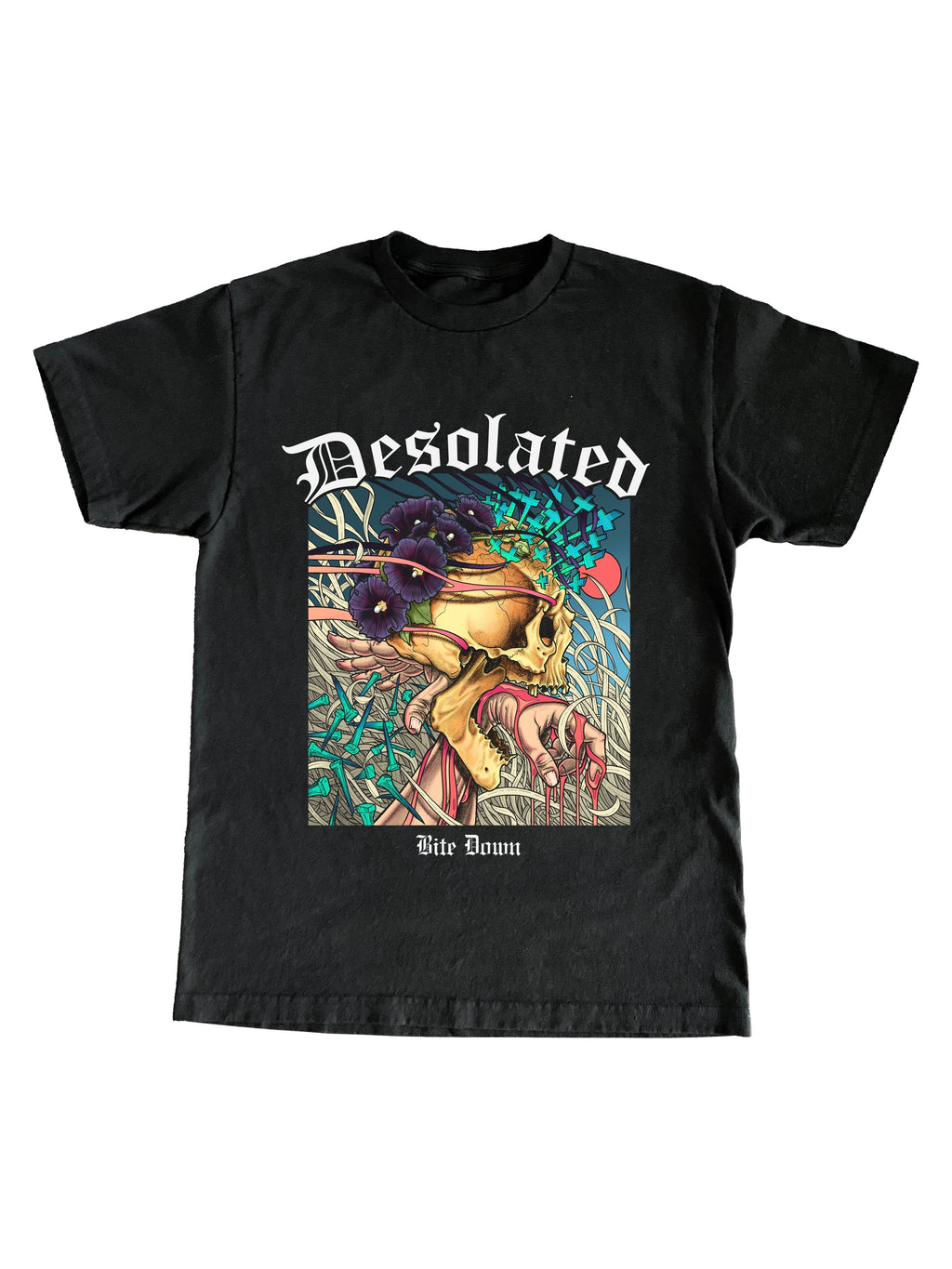 Desolated - Bite Down Artwork T-Shirt Hoodie, Sweatshirt | CoreVibeTees.com