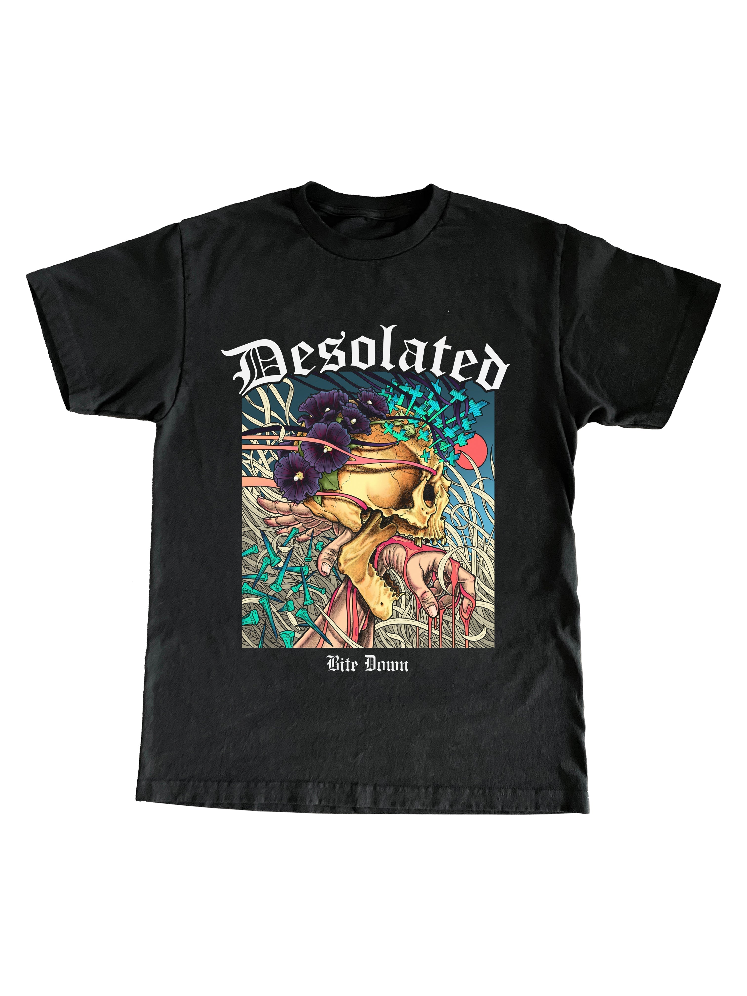 Desolated - Bite Down Artwork T-Shirt Hoodie, Sweatshirt | CoreVibeTees.com