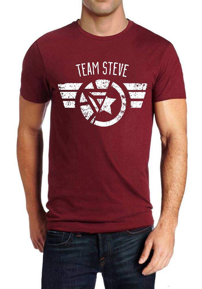 Team Steve Maroon Tee Hoodie, Sweatshirt | CoreVibeTees.com