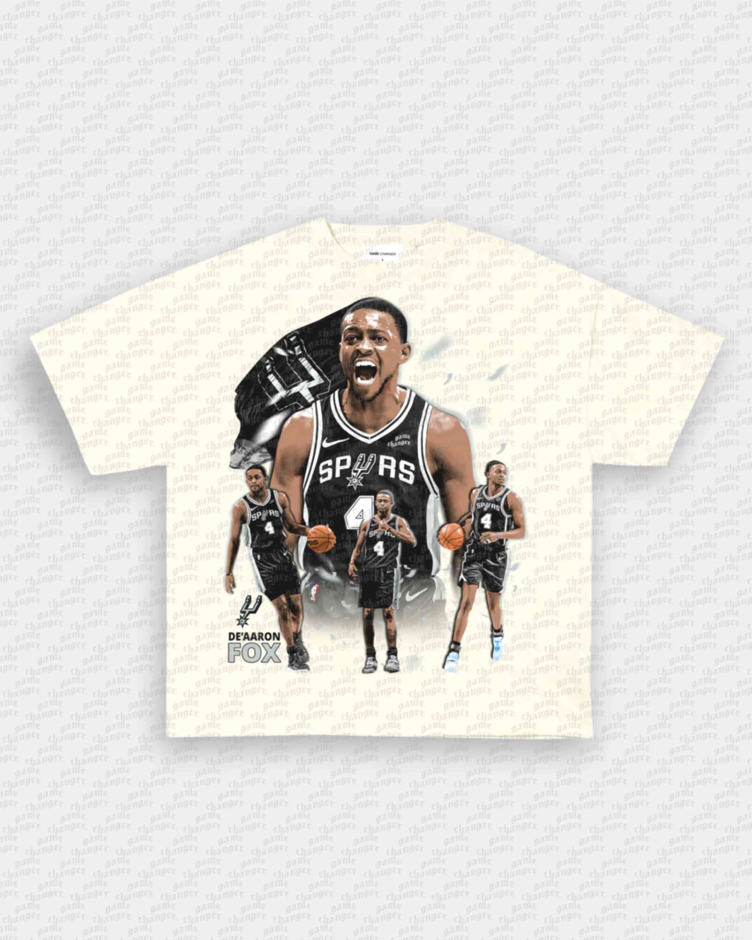 DFOX - SPURS TEE Hoodie, Sweatshirt | CoreVibeTees.com (Image 2)