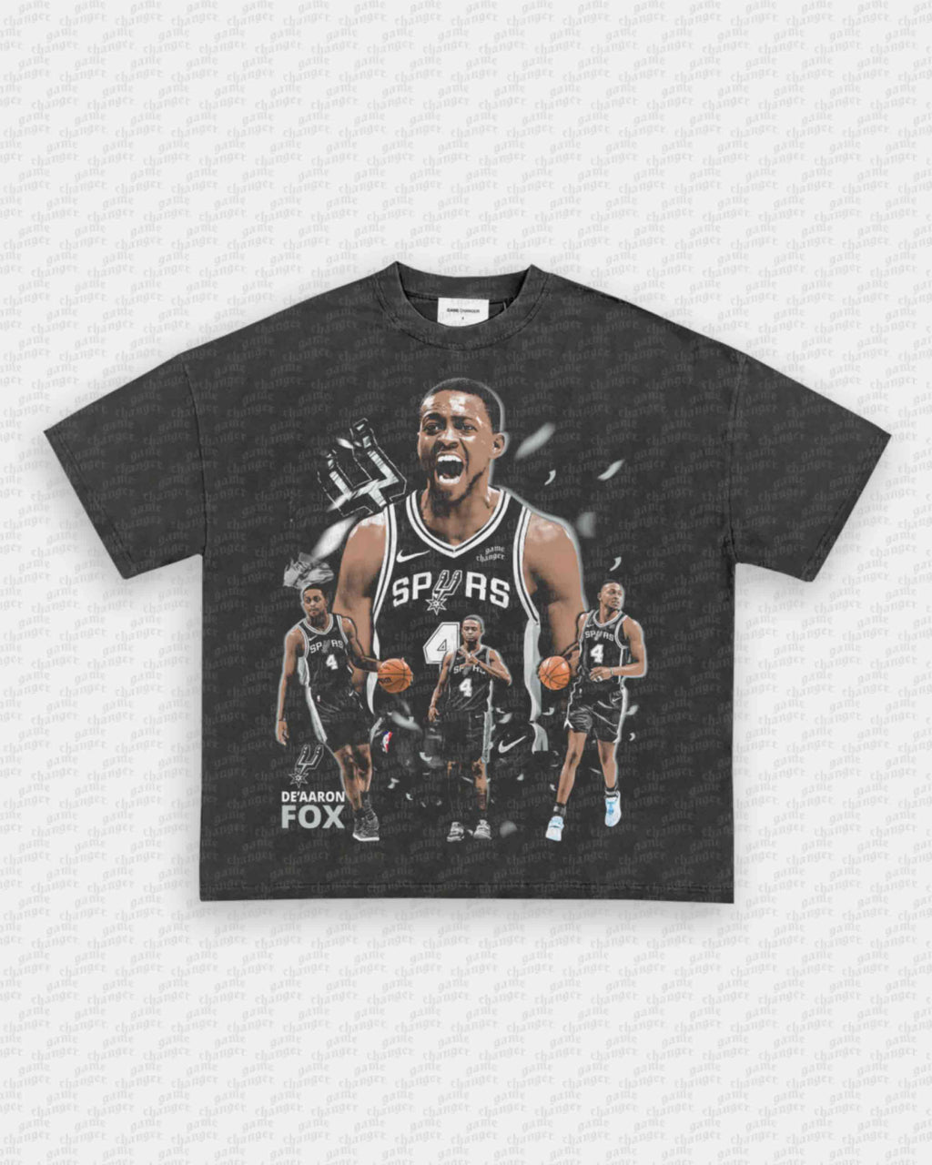DFOX - SPURS TEE Hoodie, Sweatshirt | CoreVibeTees.com (Image 4)