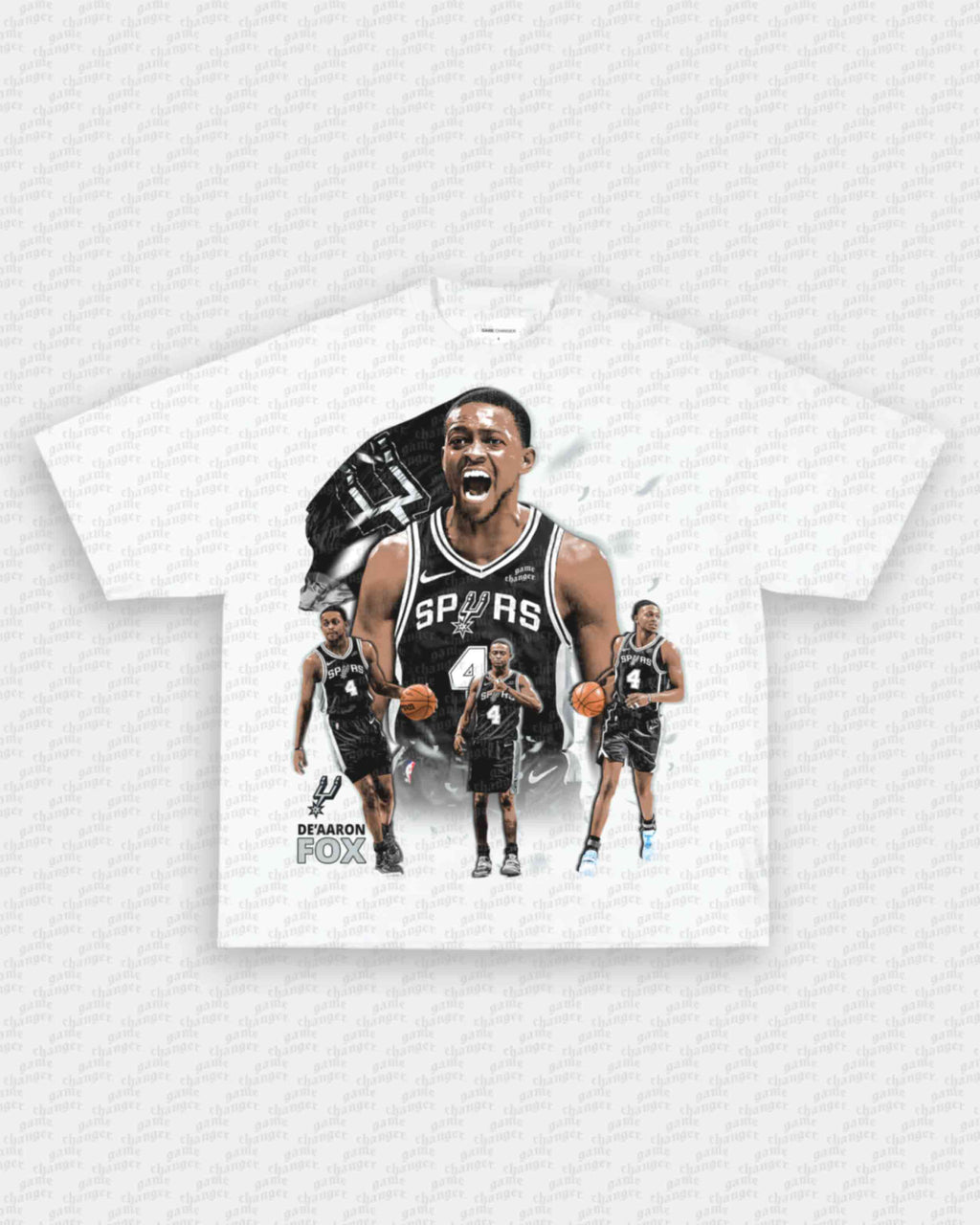 DFOX - SPURS TEE Hoodie, Sweatshirt | CoreVibeTees.com (Image 3)