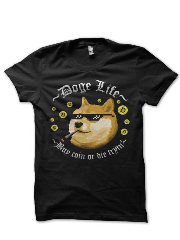 DOGE LIFE TSHIRT Hoodie, Sweatshirt | CoreVibeTees.com