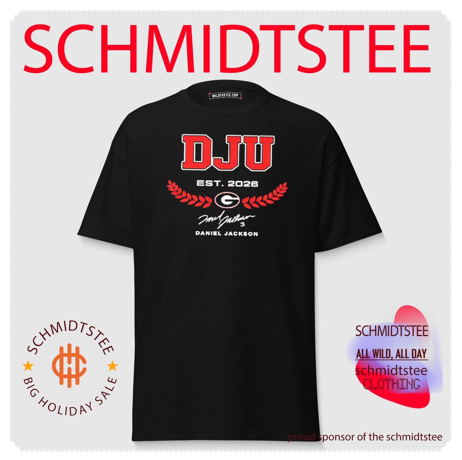 DJU Daniel Jackson Georgia Baseball signature shirt