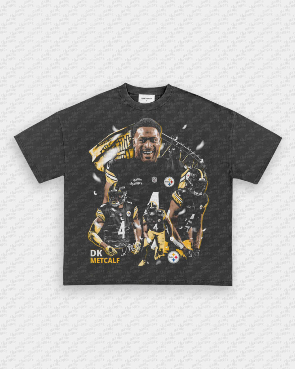 DK METCALF - STEELERS TEE Hoodie, Sweatshirt | CoreVibeTees.com (Image 2)