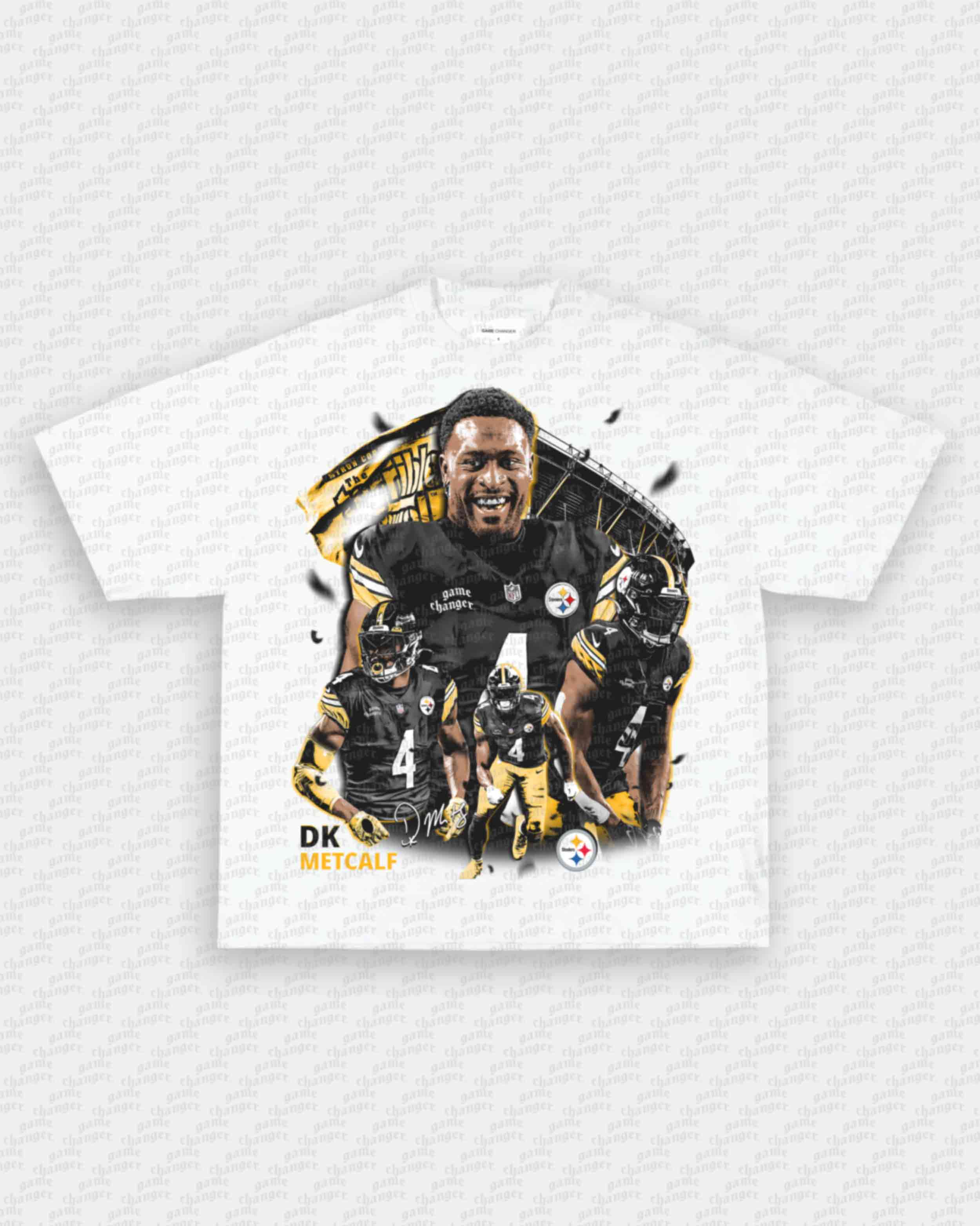 DK METCALF - STEELERS TEE Hoodie, Sweatshirt | CoreVibeTees.com (Image 3)