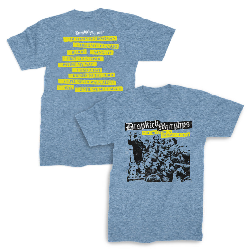 Short Stories Album T-shirt (Blue) Hoodie, Sweatshirt | CoreVibeTees.com (Image 1)