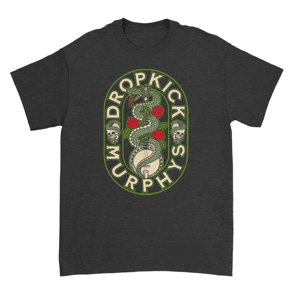Snake Banjo Front Logo T-Shirt (Black Marle) Hoodie, Sweatshirt | CoreVibeTees.com (Image 1)