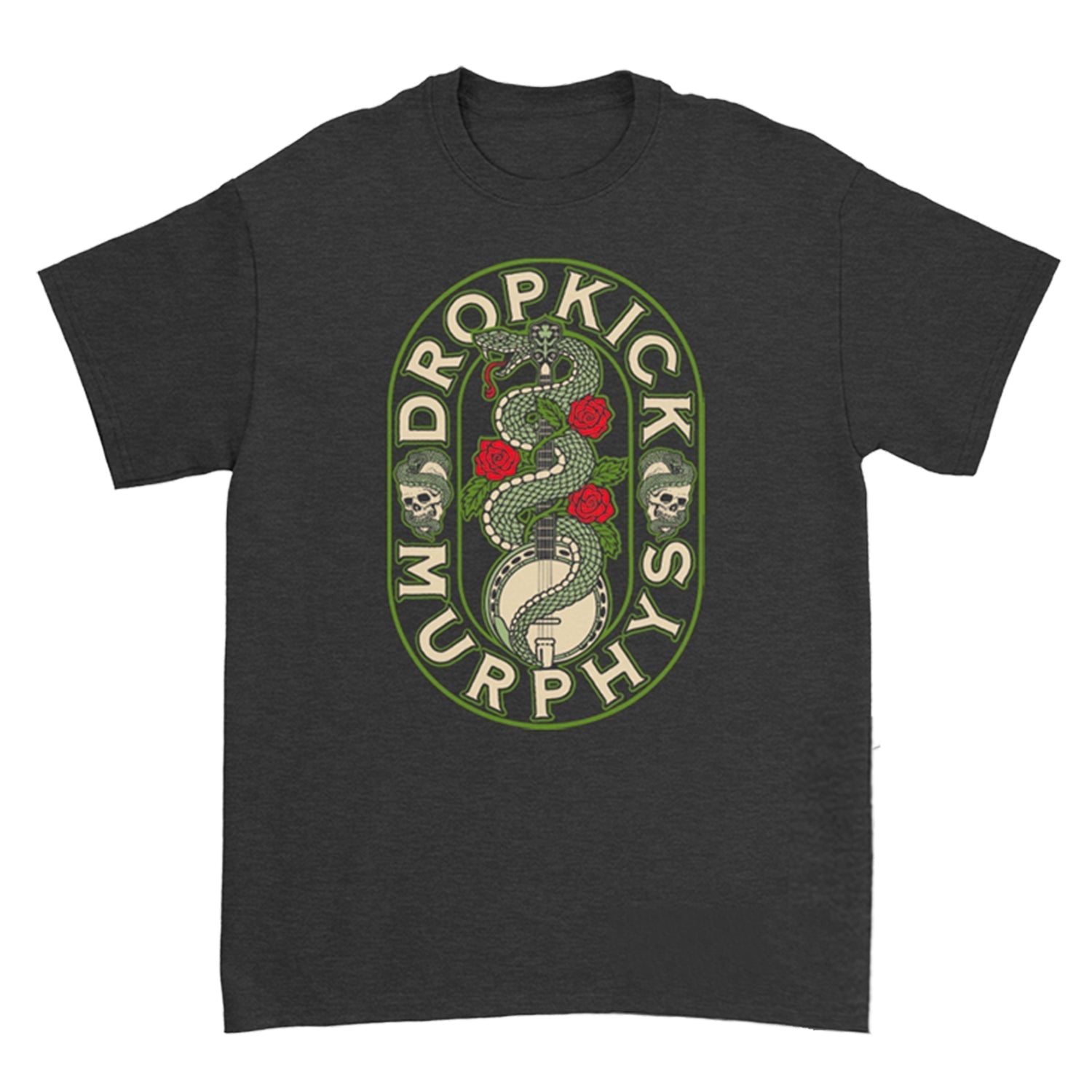 Snake Banjo Front Logo T-Shirt (Black Marle) Hoodie, Sweatshirt | CoreVibeTees.com (Image 1)