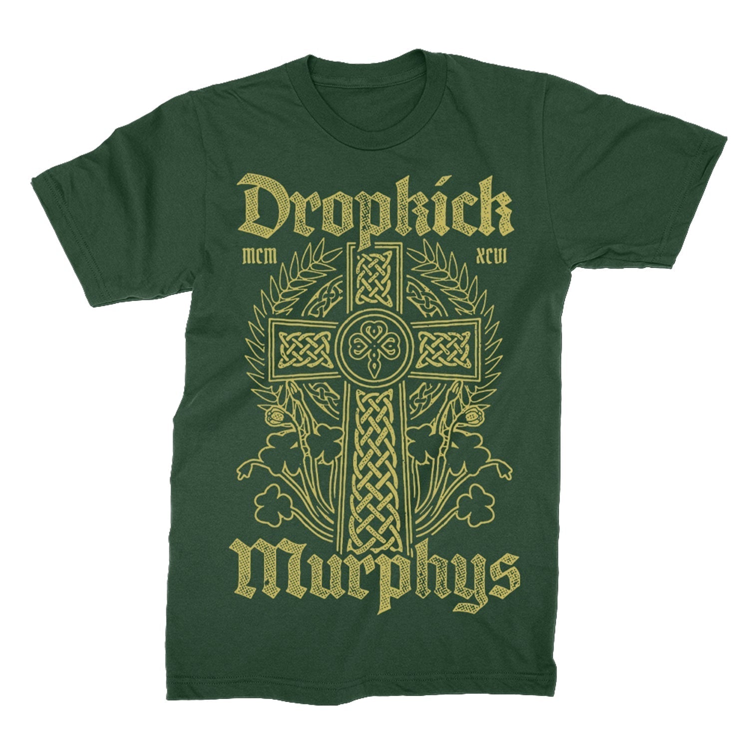 Celtic Cross Logo T-Shirt (Forest Green) Hoodie, Sweatshirt | CoreVibeTees.com (Image 1)