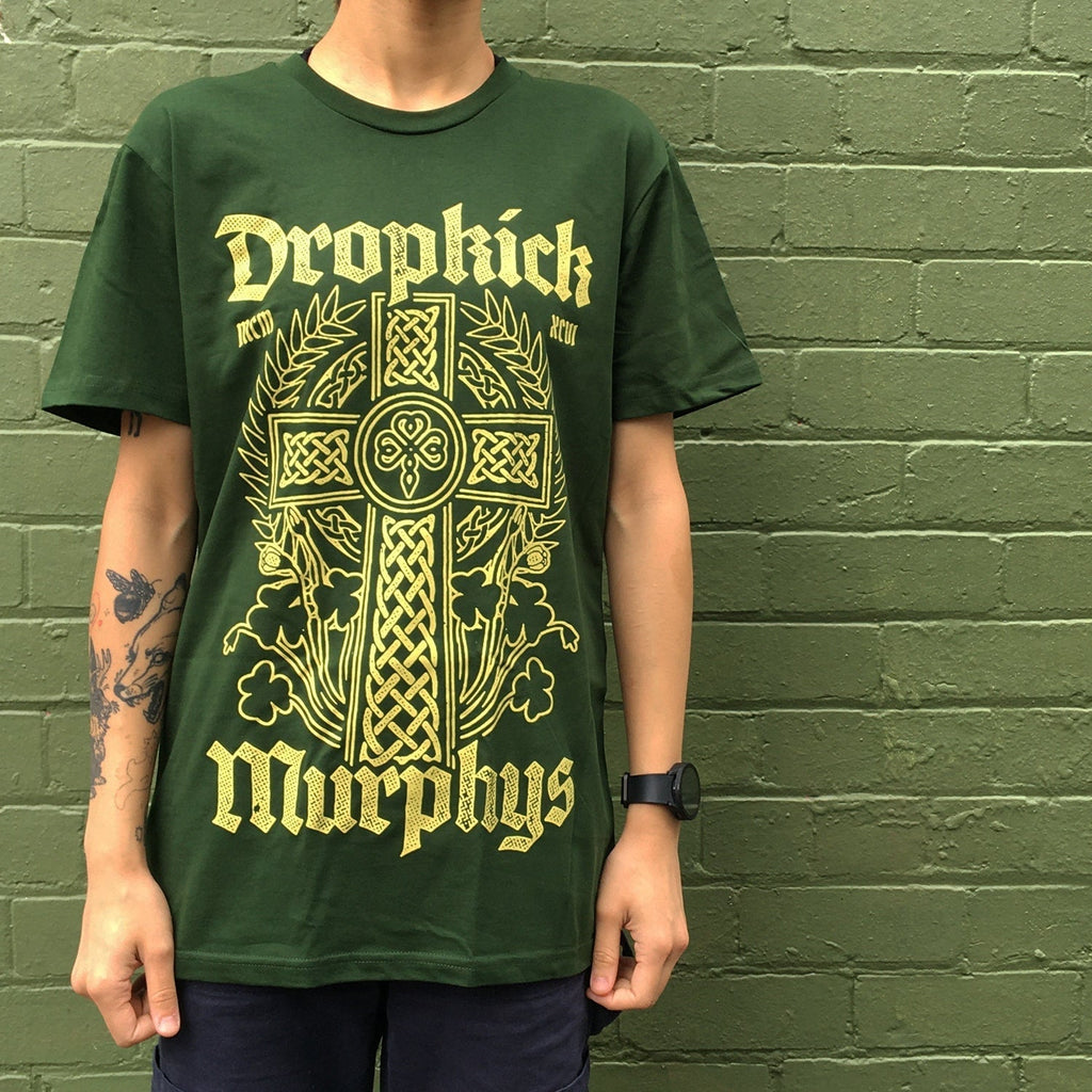 Celtic Cross Logo T-Shirt (Forest Green) Hoodie, Sweatshirt | CoreVibeTees.com (Image 2)