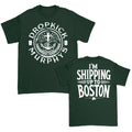 Nautical Shipping Up To Boston T-Shirt (Forest Green) Hoodie, Sweatshirt | CoreVibeTees.com