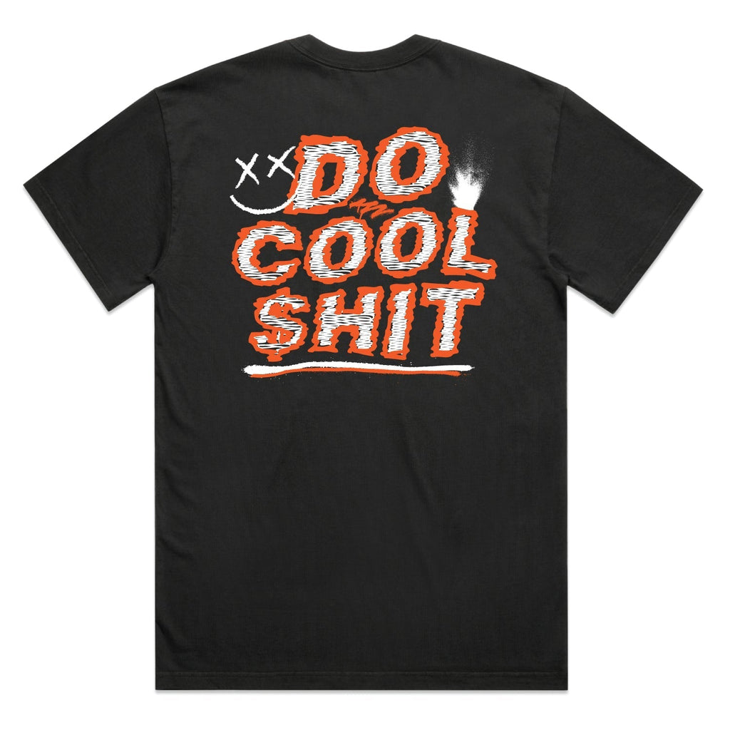 Black Do Cool $hit Tee Hoodie, Sweatshirt | CoreVibeTees.com (Image 1)