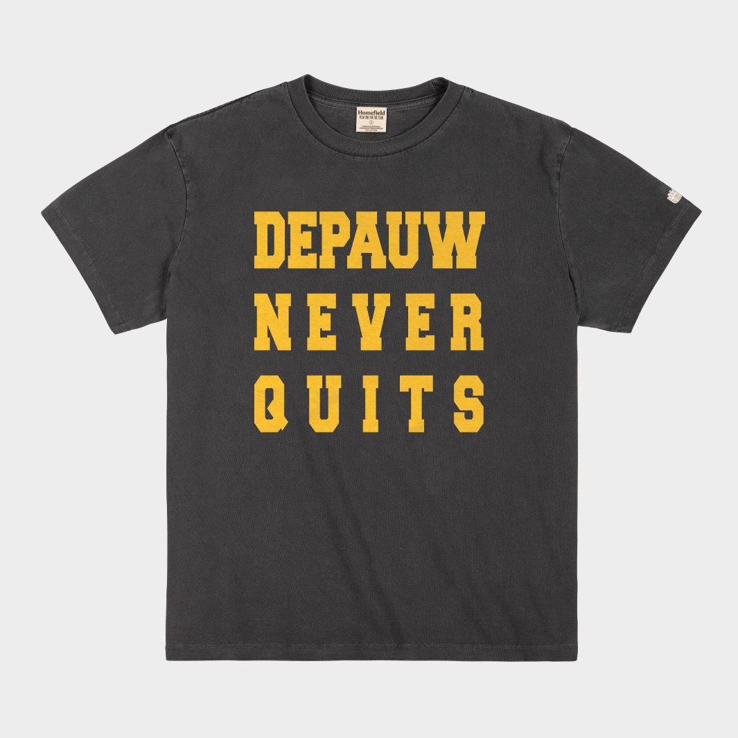 DePauw Never Quits Vintage Heavyweight Tee Hoodie, Sweatshirt | CoreVibeTees.com