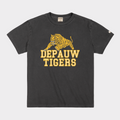 DePauw Tigers Retro Tiger Heavyweight Tee Hoodie, Sweatshirt | CoreVibeTees.com